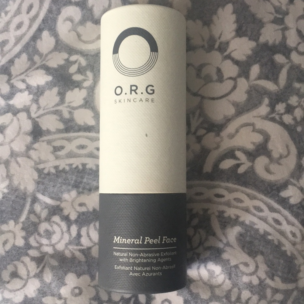 Mineral Face Peel by O.R.G Skincare